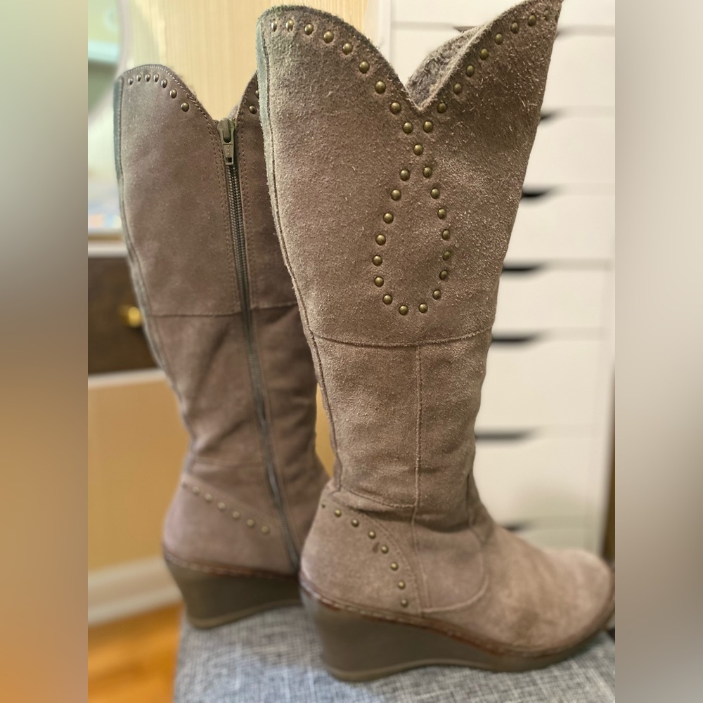 Bare Trap Onessa fur-lined boots